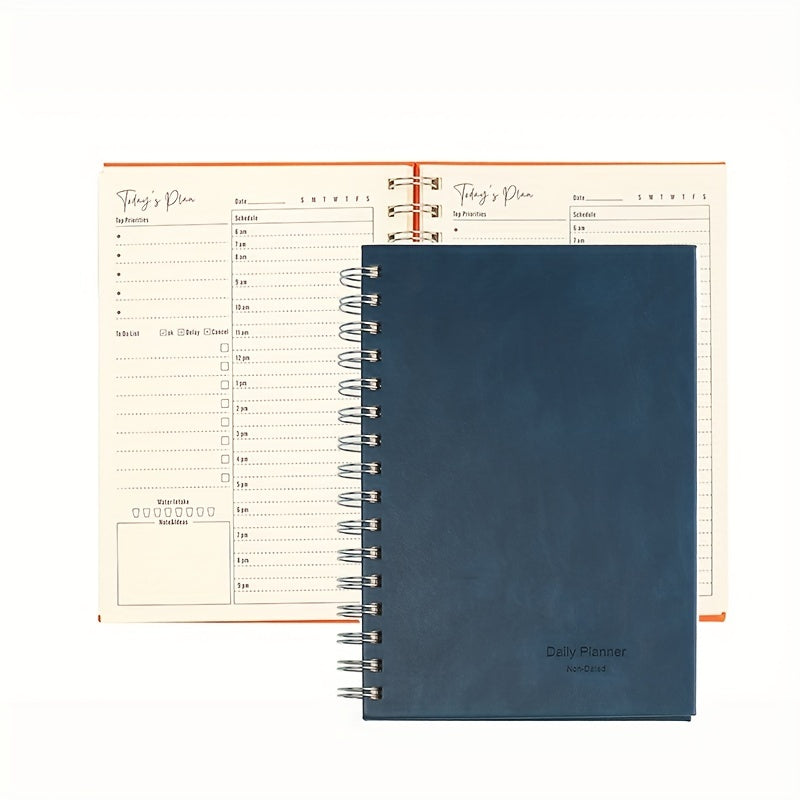 Retro Coil Notebook Thickened Classroom, Office Conference Notebook