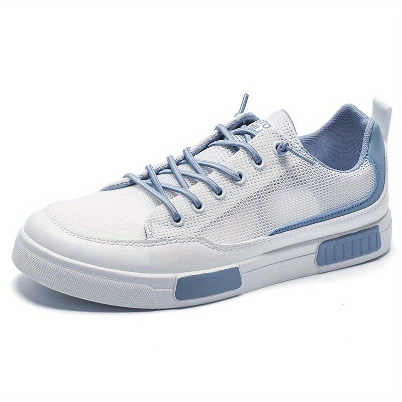 Men's Mesh Lace Up Sneakers Breathable Outdoor Walking Shoes
