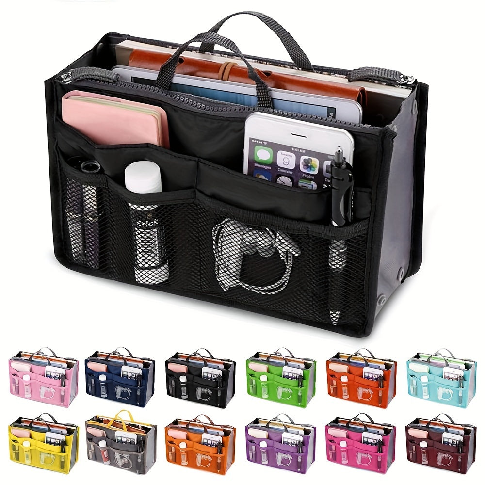 Large Capacity Travel Makeup Bag & Organizer