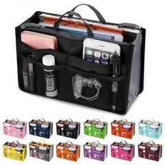 Large Capacity Travel Makeup Bag & Organizer