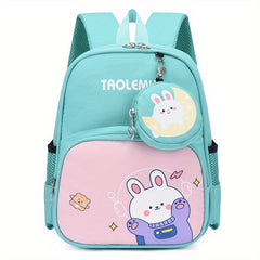 Kids Rabbit Bear Kindergarten Schoolbag Backpack Coin Purse