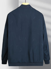 Men's Zipper Baseball Jacket Windproof Casual Spring Autumn