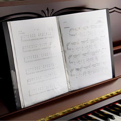 10pcs Music Notation Book Clip A4 Folder Insert Clip Five Line Notation