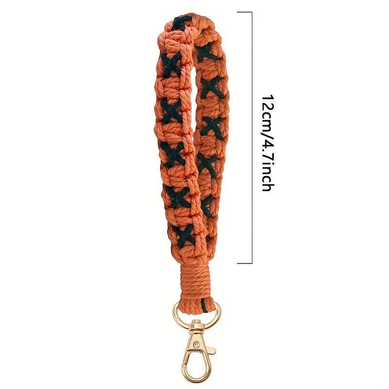 Cotton Rope Keychain Pendant for Ladies DIY - Car Keys Hook Lanyard Ornaments