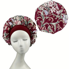 Milk Silk Wide Brim Bonnet Cap for Women