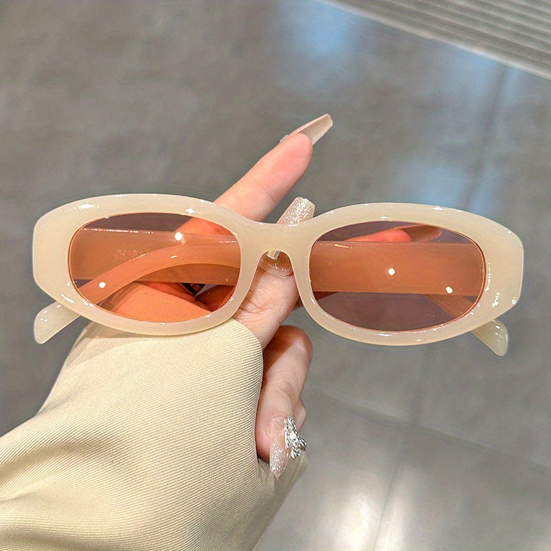 Oval Jelly Sunglasses UV400 - Beach Party Club Glasses
