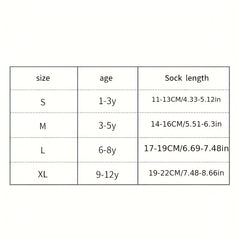 5 Pairs Girls Kids Breathable Comfy Sport Socks Striped Students Socks
