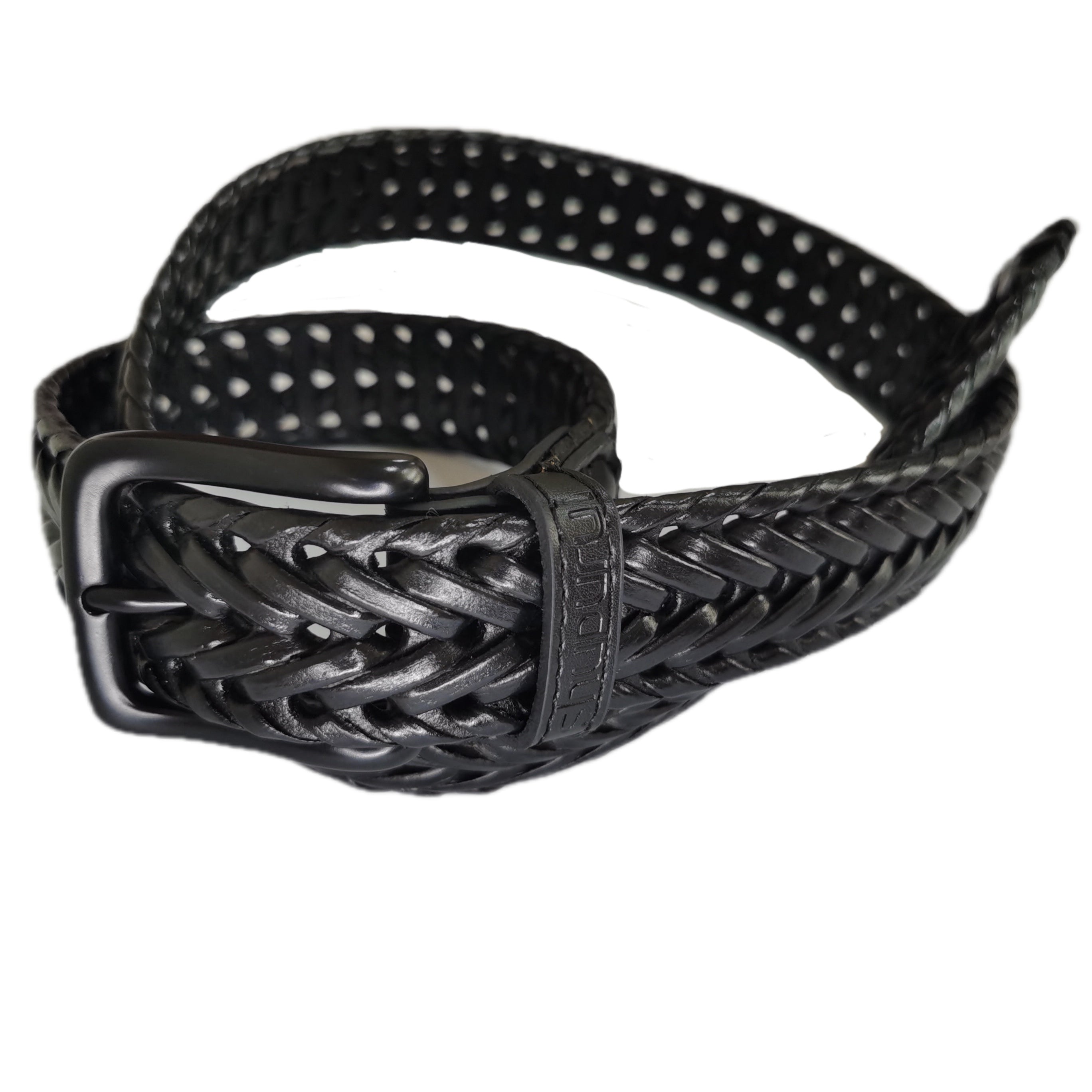 Men's Leather Buckle Belt for Outdoor Party
