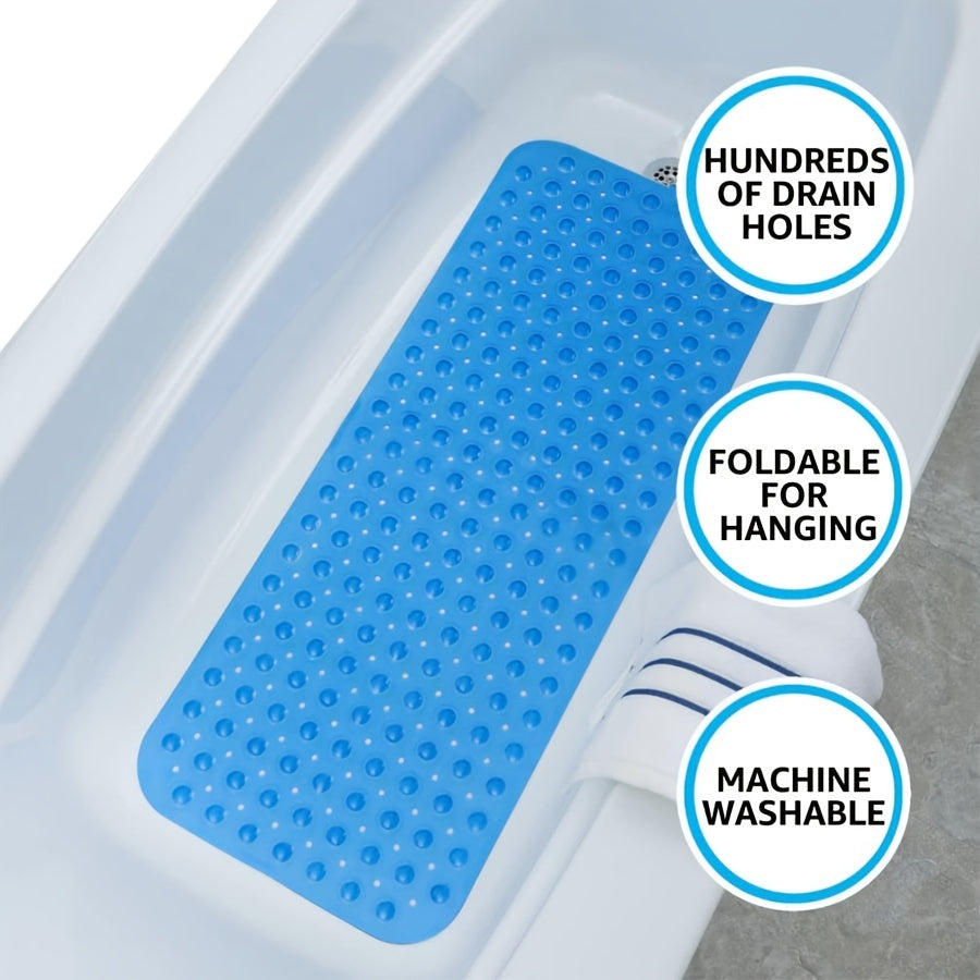 30 Non Slip Bath Tub & Shower Mat for Elderly & Kids Bathrooms