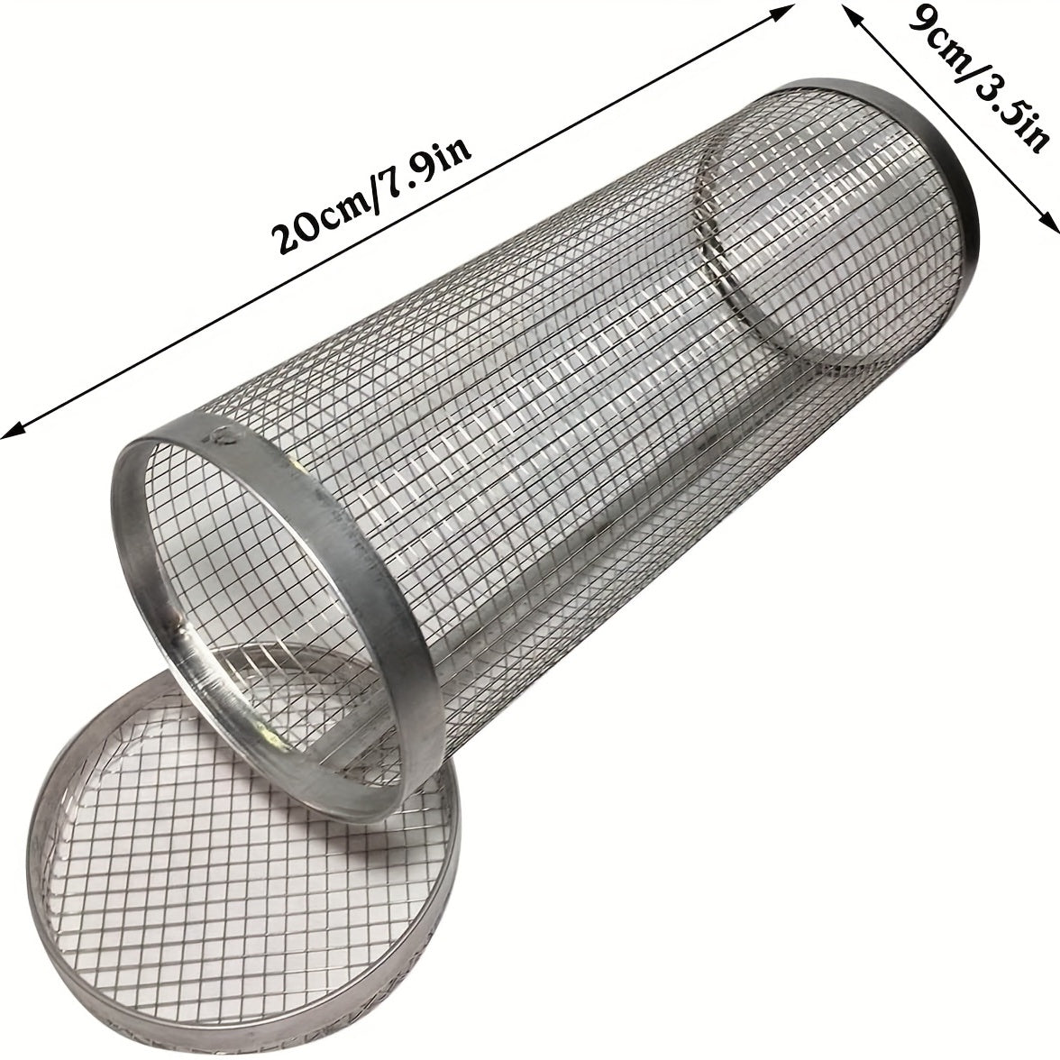 Stainless Steel Grill Basket for Fish & Veggies