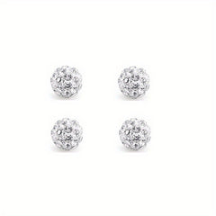 4pc Replacement Balls Spikes for Piercing Barbell 4mm 5mm 8mm CZ DIY Jewelry