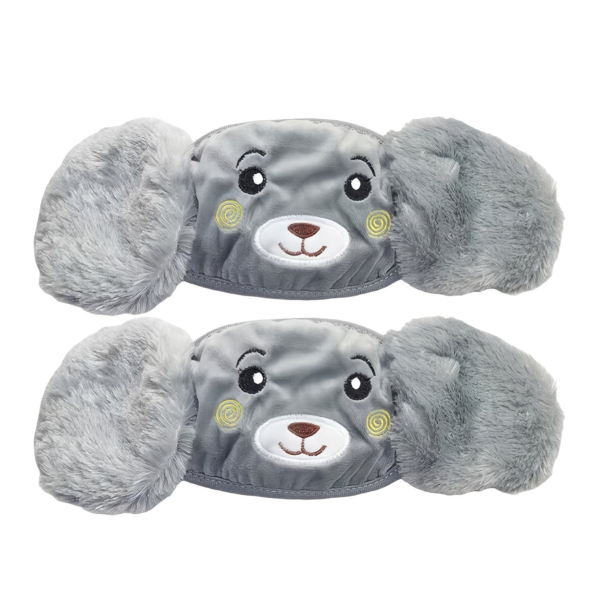 Women's Soft Fleece Lined Winter Ear Muffs - Cartoon Animal Designs - Hand Wash