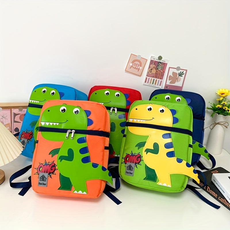 Dinosaur Kindergarten Schoolbag Boy Girl Anti Lost Backpack