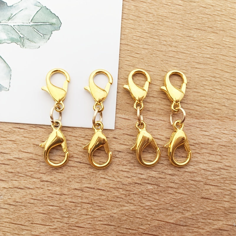 4pcs Double Headed Lobster Clasps DIY Jewelry Accessories