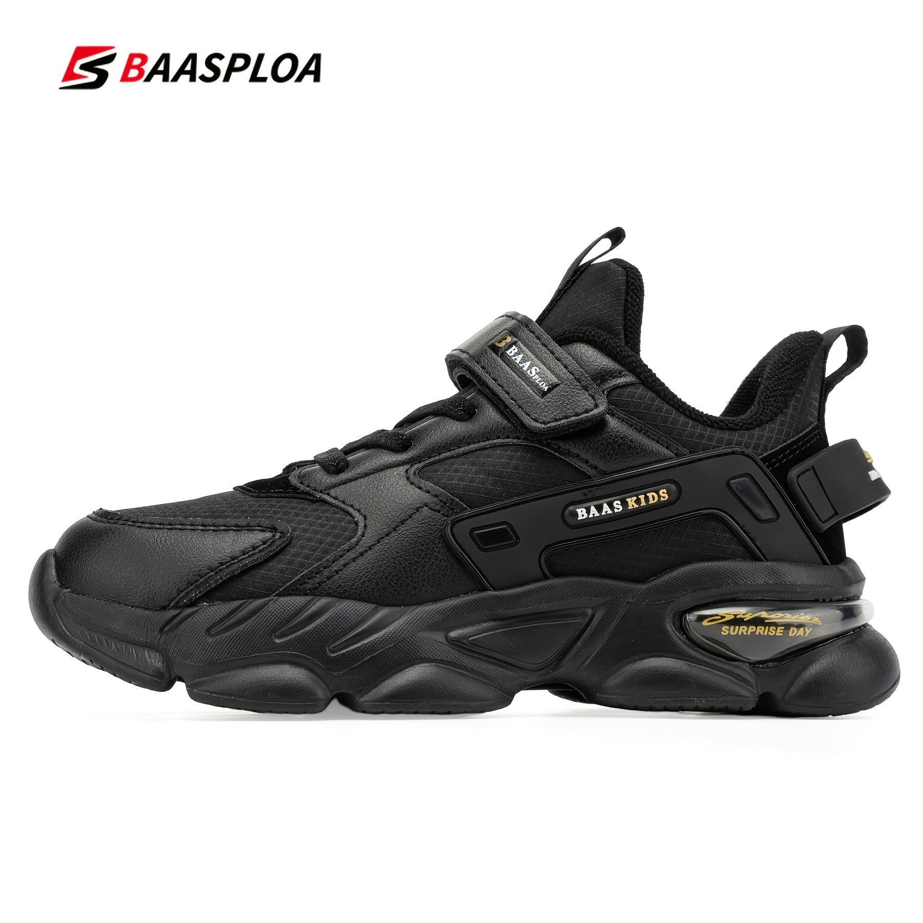 Baasploa Breathable Sneakers for Kids - Ideal for Running, Walking & Tennis
