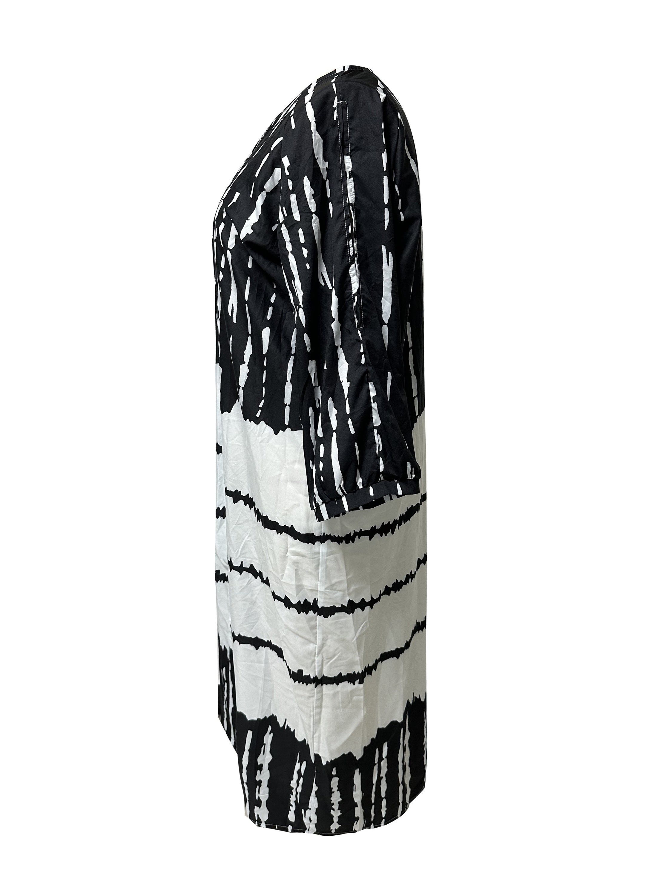  Tie Dye Cut Out Maxi Dress