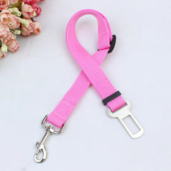 Adjustable Pet Car Seat Belt Harness for Dogs and Cats Secure Travel