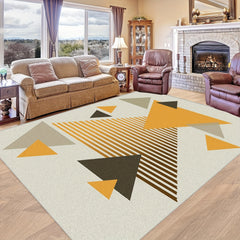 Nordic Geometric Triangular Carpet - Anti Slip