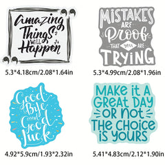 50pcs Motivational Stickers For Adults Inspirational Water Bottle Stickers