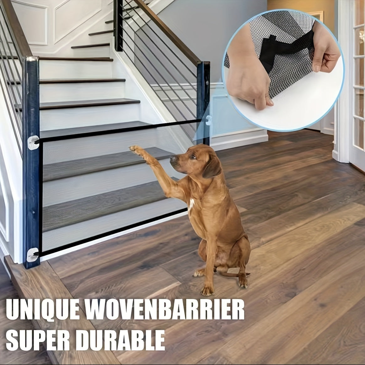 Collapsible Pet Dog Fence Isolation Net Safety Barrier