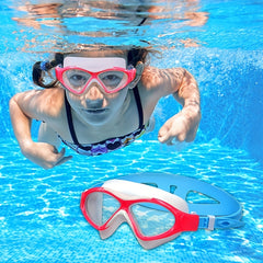 Kids Silicone Diving Goggles UV Protection Anti Fog Leakproof