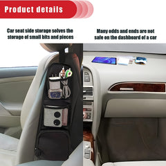 2PCS Car Seat Storage Hanging Bag Organizer Mesh Net Pocket