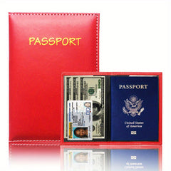 Multifunctional Passport Cover Travel Holder Card Slots Case ID Ticket Money