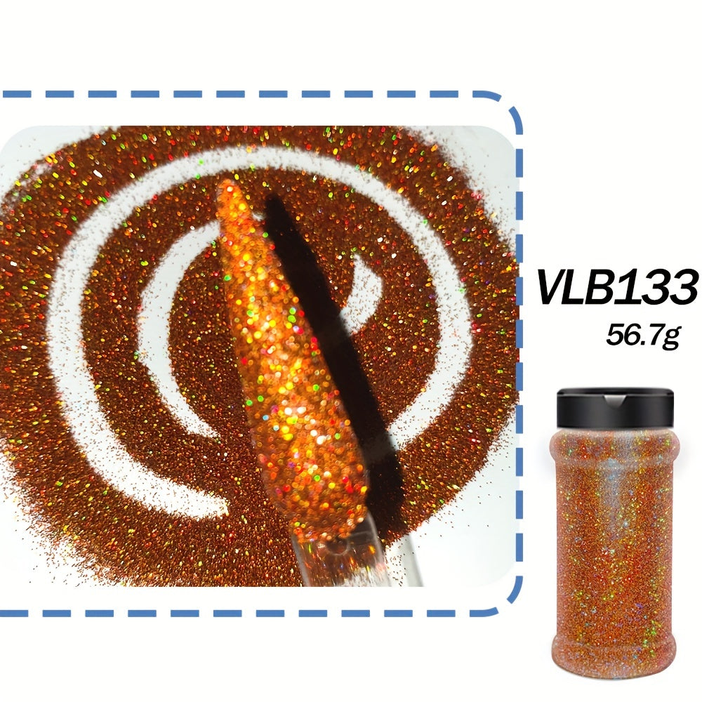 2oz Holographic Fine Glitter Shakers