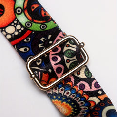 Colorful Flower Pattern Shoulder Strap for Purses