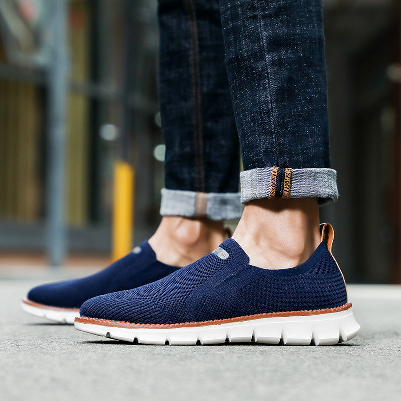 Men's Breathable Mesh Casual Oxford Shoes Sneakers