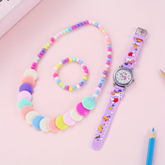 3pcs Set: Unicorn Watch, Bracelet, Necklace