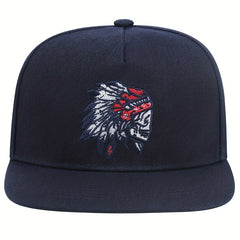 Indians Embroidered Men's Hip Hop Hat