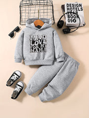 Toddler Baby Sweatshirt Set MAD LOVE FOR MY MAMA Print