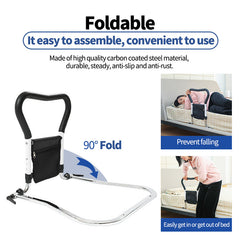 Bed Armrest for Pregnant Women & Elderly - Foldable & Stretchable