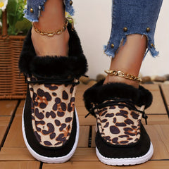 Leopard Print Lightweight Casual Shoes Non slip Travel Walking Shoes