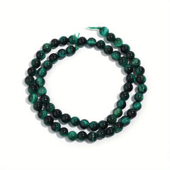 Green Tiger's Eye Stone Beads for DIY Jewelry Making 4-12mm