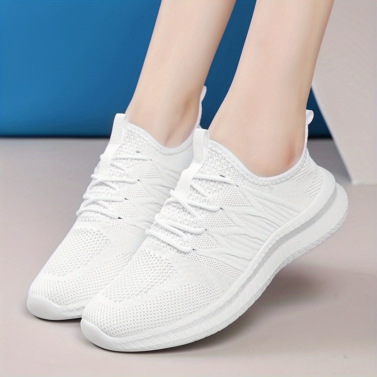 Women's Casual Mesh Breathable Tennis Sports Shoes