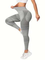 High Waist Hip Lift Yoga Fitness Pants Quick Drying Leggings