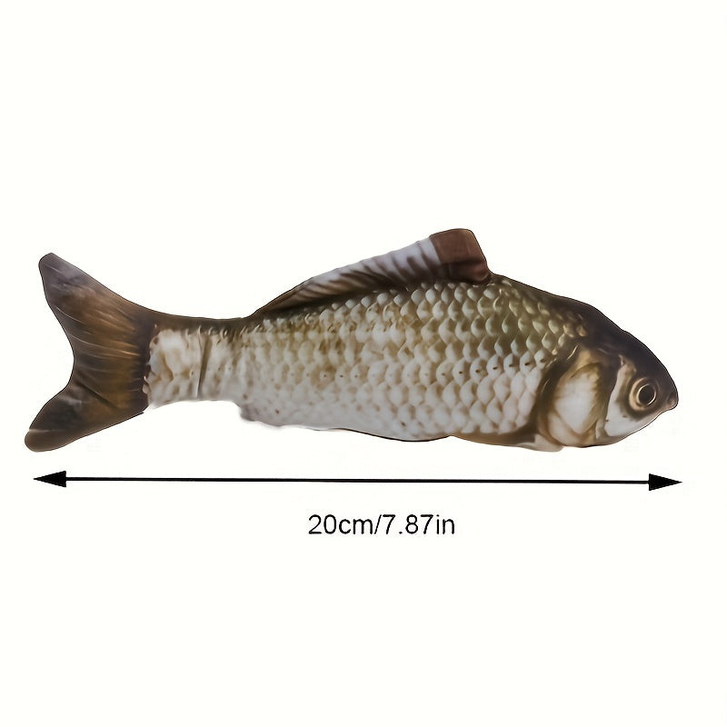 1pc Fish Cat Toys Interactive Kitten Chew Toys Pet Supplies