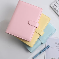 A5 PU Leather Cash Envelope Budget System with 6 Pockets