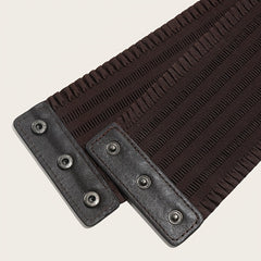 Women's Stretchy Dress Belts Elastic Corset Waistband