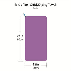 Microfiber Quick Drying Towel 12x24 Inch Soft & Absorbent