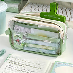 Large Capacity Pencil Case Portable Stationery Bag
