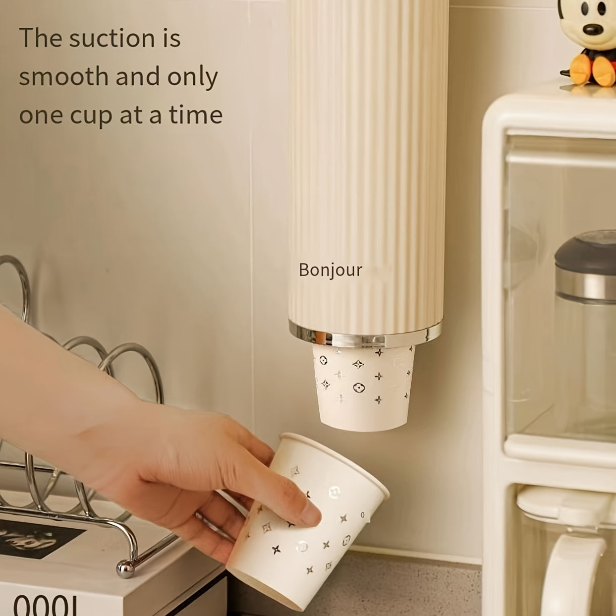 Light Style Paper Cup Extractor Water Dispenser Cup Holder