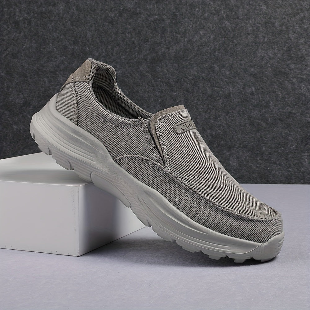 Men's Breathable Loafer Shoes Non slip Slip On Walking Shoes