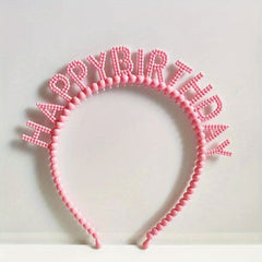 Kids Birthday Hat Hair Clip Happy Birthday Headband