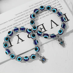 Devil's Eye Bracelet Turtle Butterfly Eye Pendant Bracelet