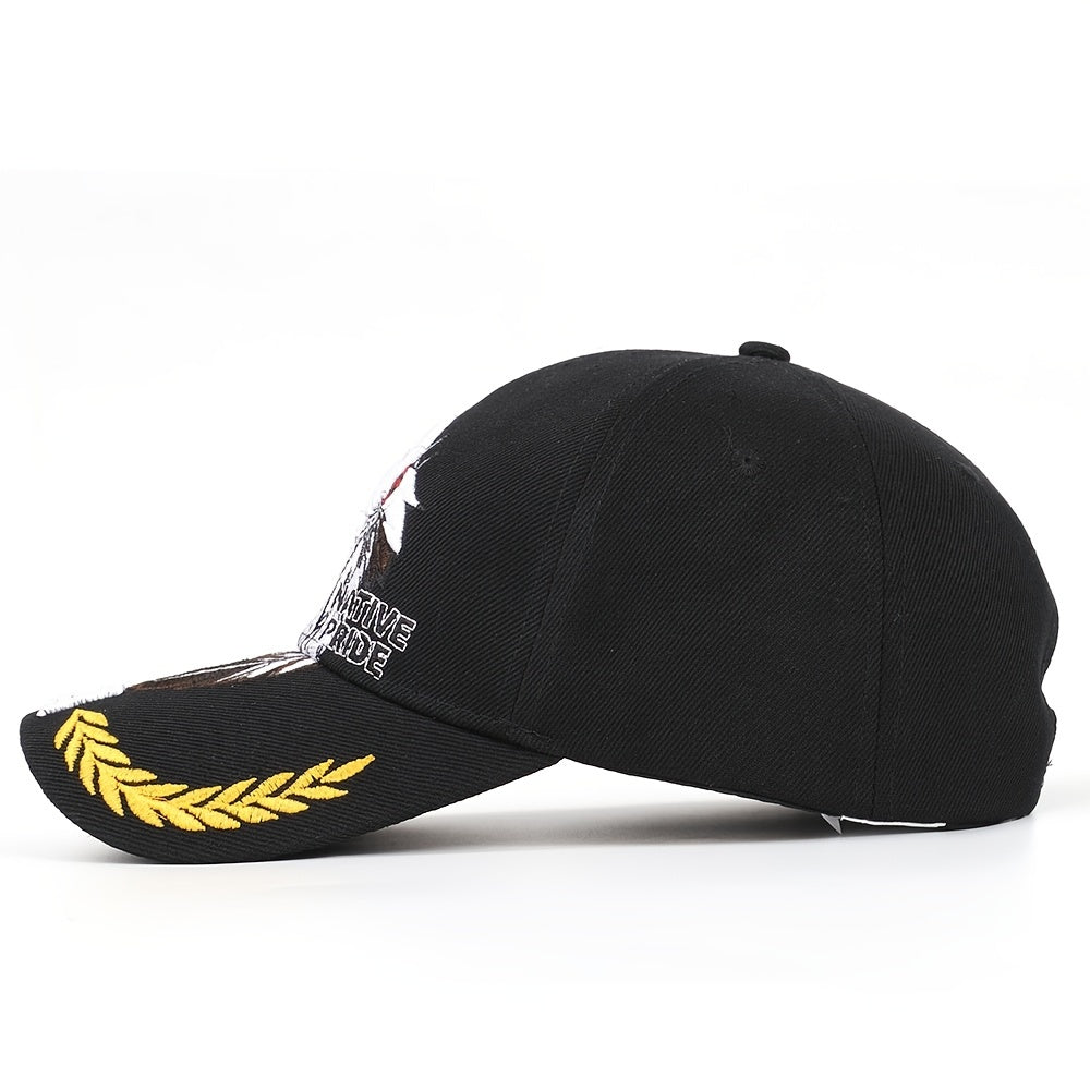 Eagles Embroidered Baseball Hat Sunshade Tactical Peaked Cap