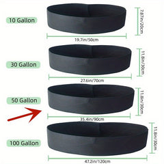 1pc Garden Vegetable Planting Bag Non-woven Felt Planting Bag
