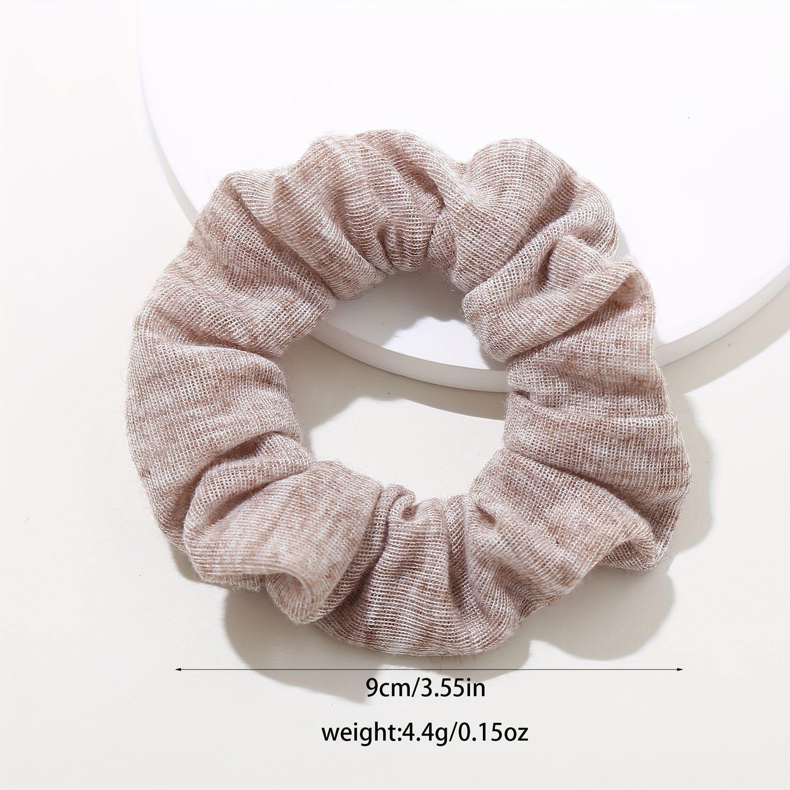 12pcs Soft Solid Scrunchies Ponytail Holder Hair Rope Women Girls Hair Accessori
